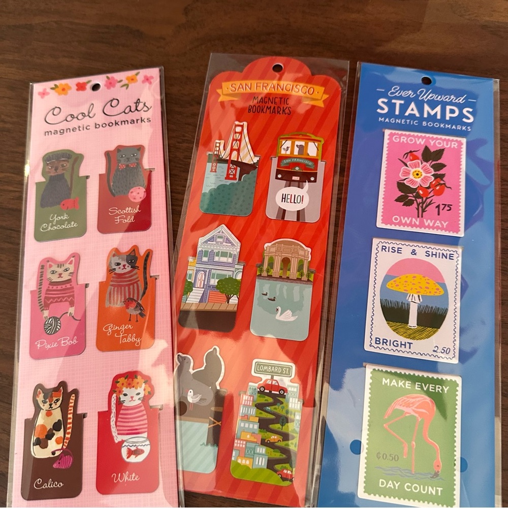 Magnetic Bookmarks - Multicolor